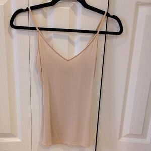 Chic Beige Spaghetti Strap Camisole
